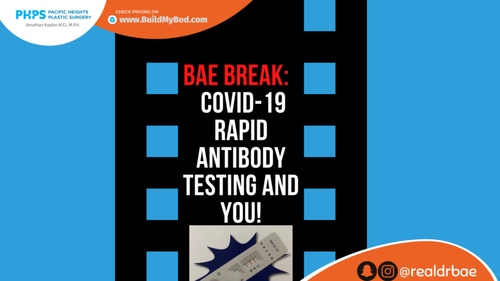 Covid-19 rapid antibody testing